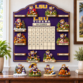 LSU Premium Perpetual Wall Calendar NPL