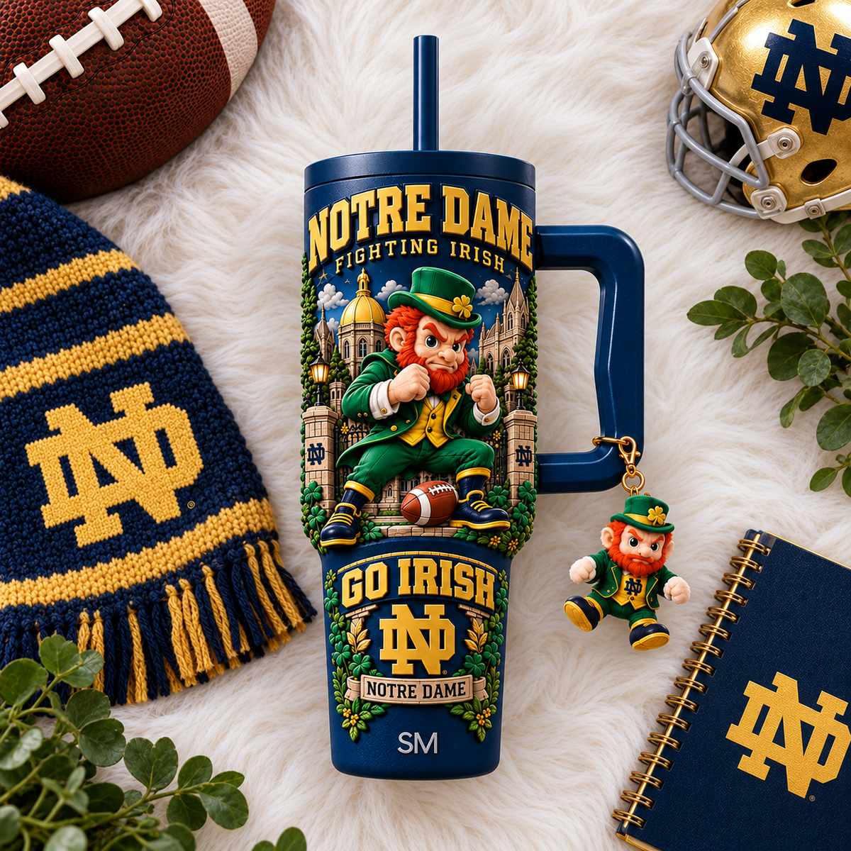 NDFI 40oz Tumbler With Handle TMH