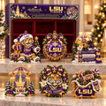 LSU Premium Christmas Keepsake Collection NTNA