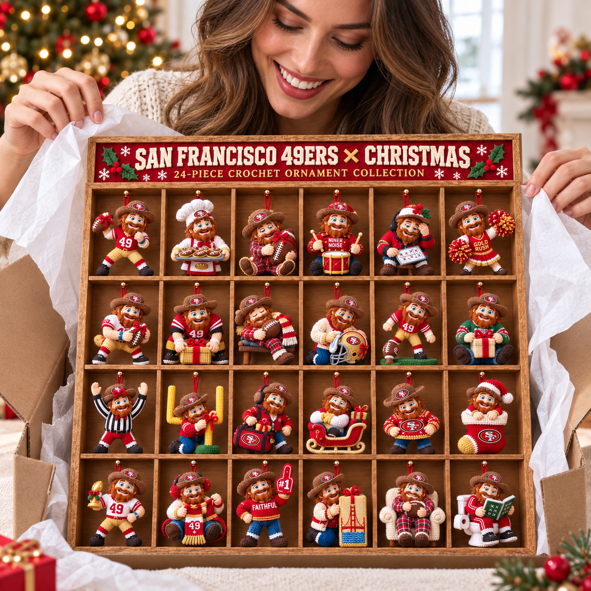 SF49 CHRISTMAS MISCHIEF CROCHET COLLECTION HQH