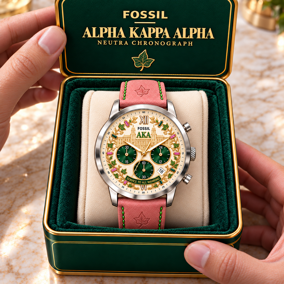 AKA Premium Art Dial Watch TMH