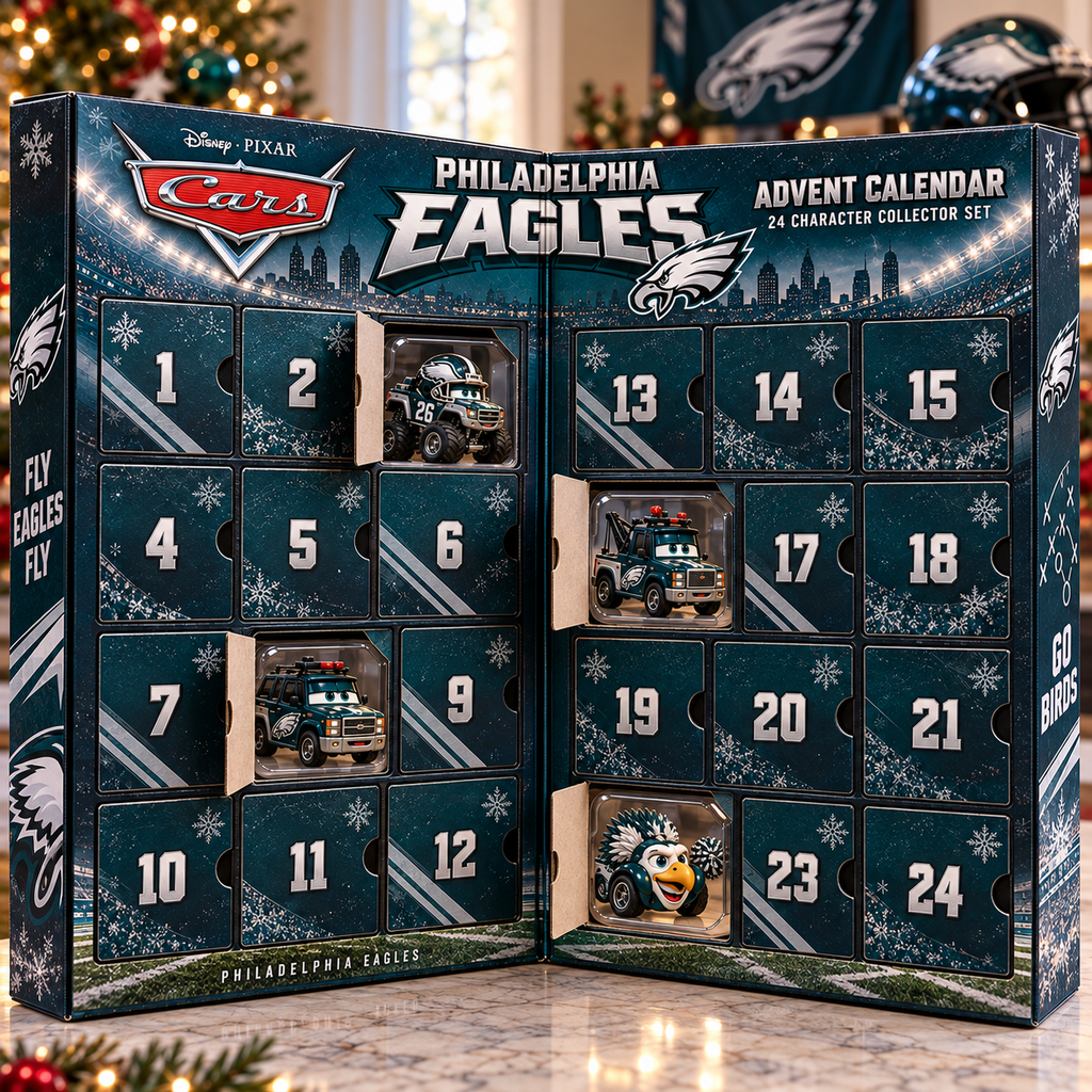 PLDE Premium Character Die-Cast Cars Christmas Advent Calendar LNTH