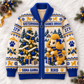 SGRO WOOL ZIP CARDIGAN NPL