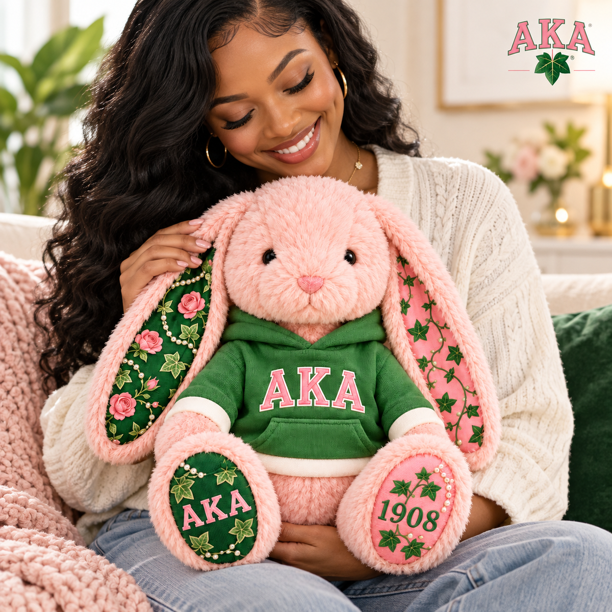 AKA Premium Bunny Plush Toy TNSM