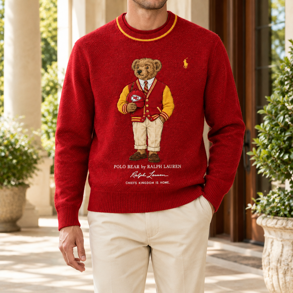 Kansas City Chiefs Premium Crewneck Sweater