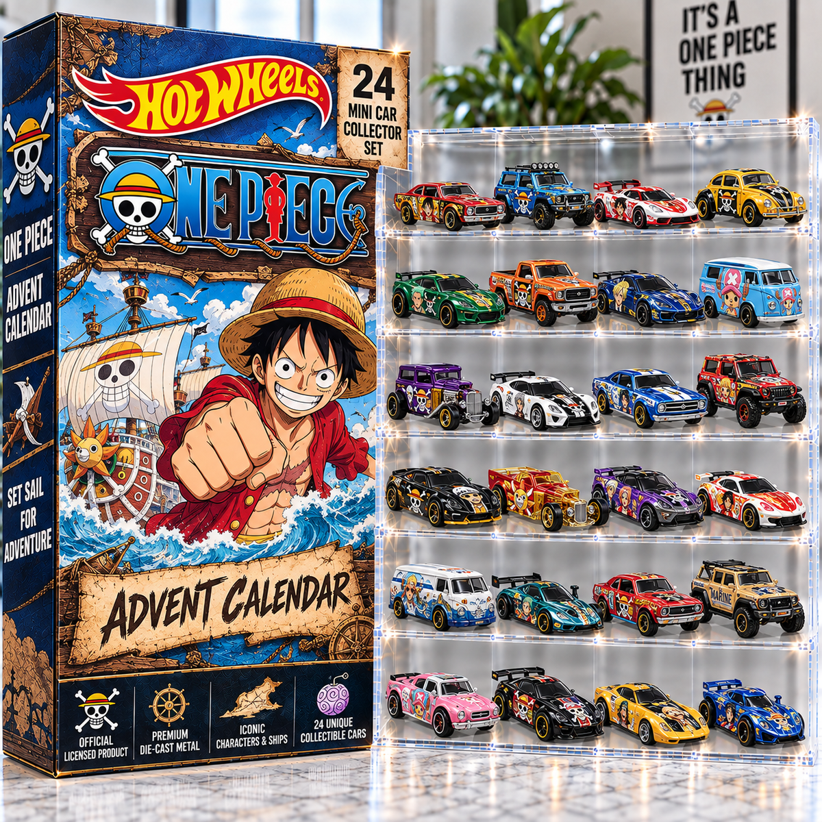 OPC Premium Mini Car Advent Calendar NTNA