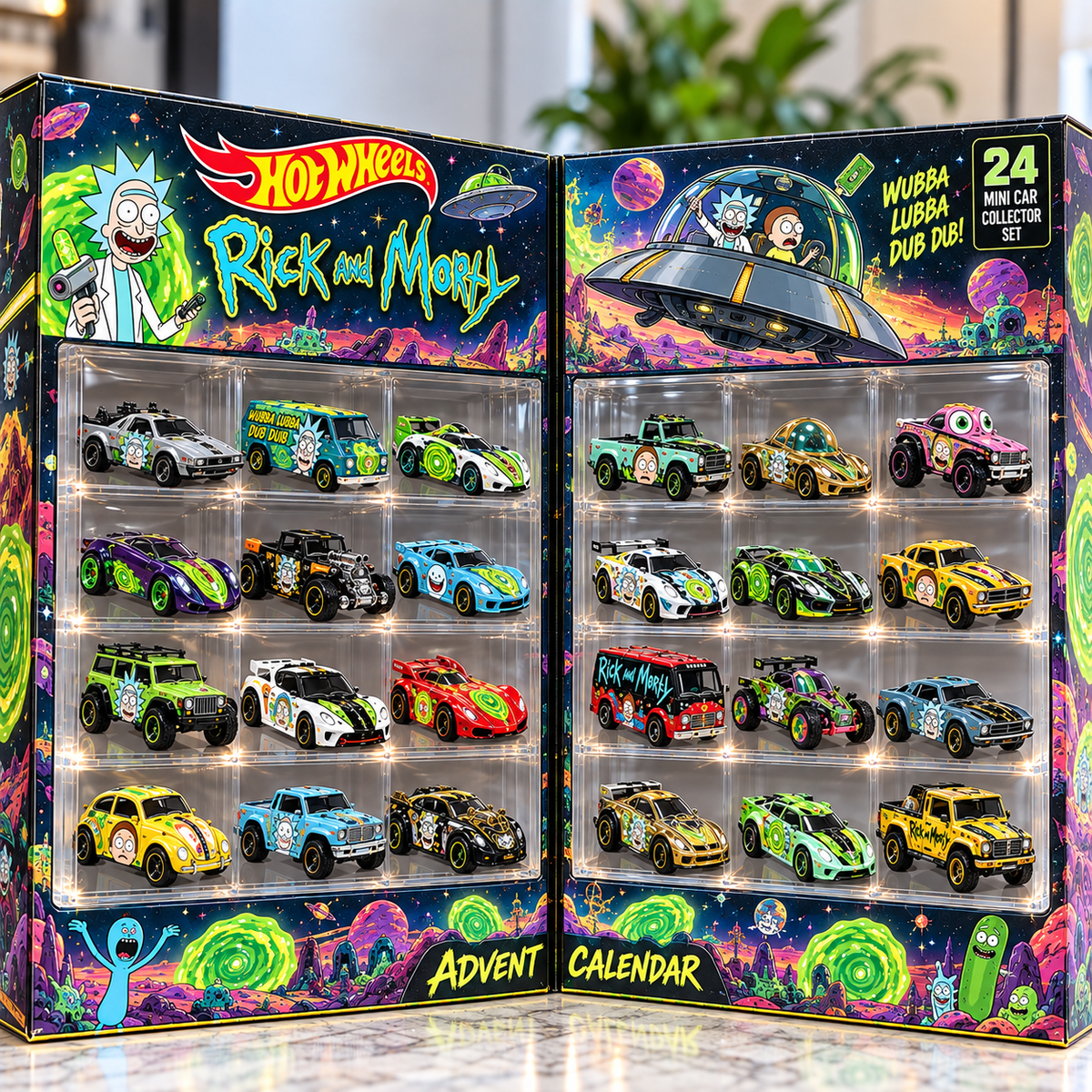 RAM Premium Mini Car Advent Calendar NTNA