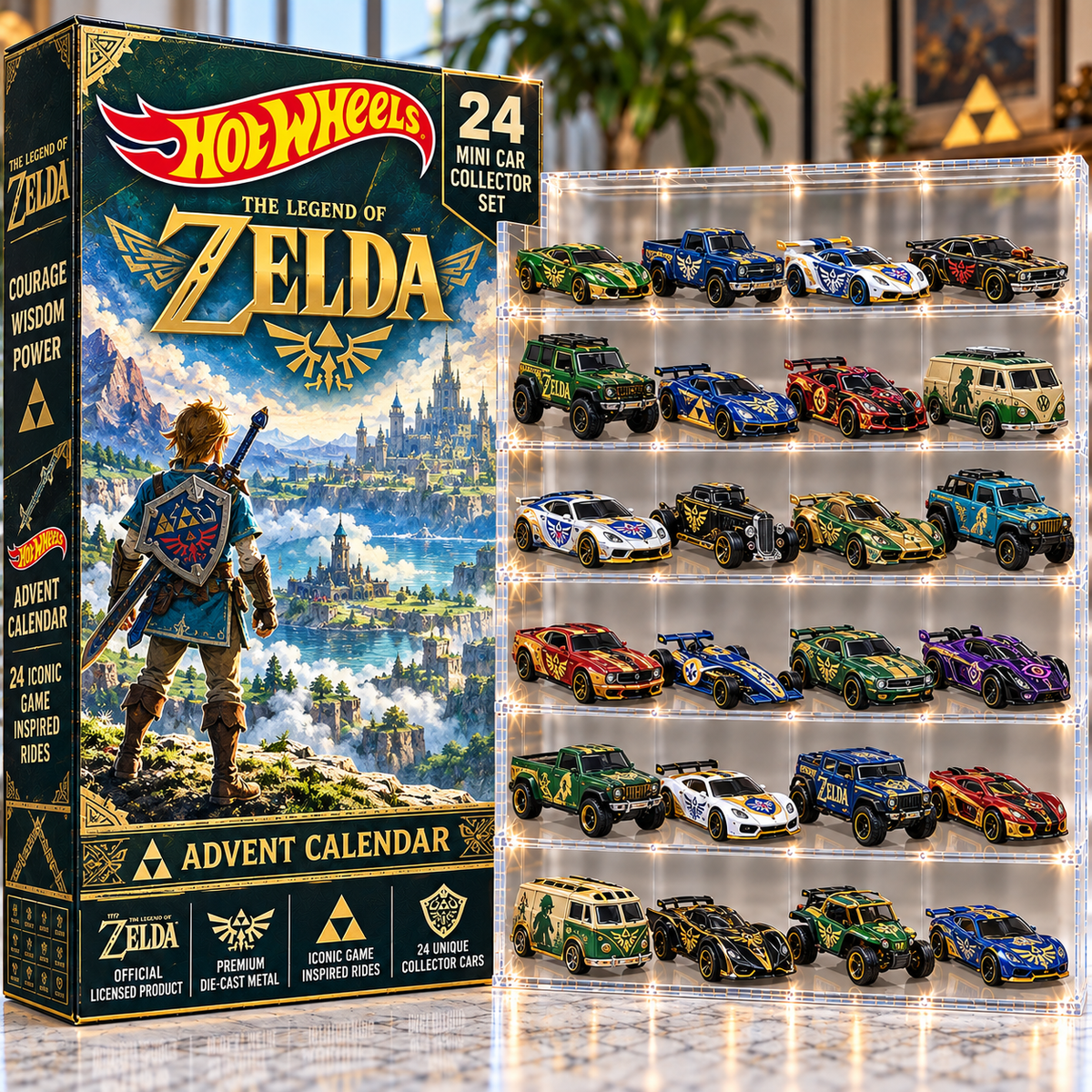 TLOZ Premium Mini Car Advent Calendar NTNA