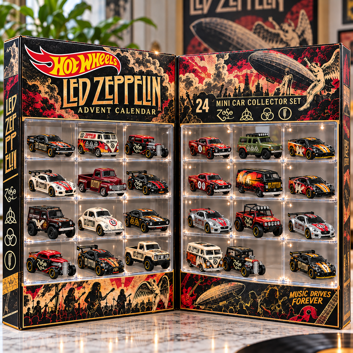 LZPL Premium Mini Car Advent Calendar NTNA