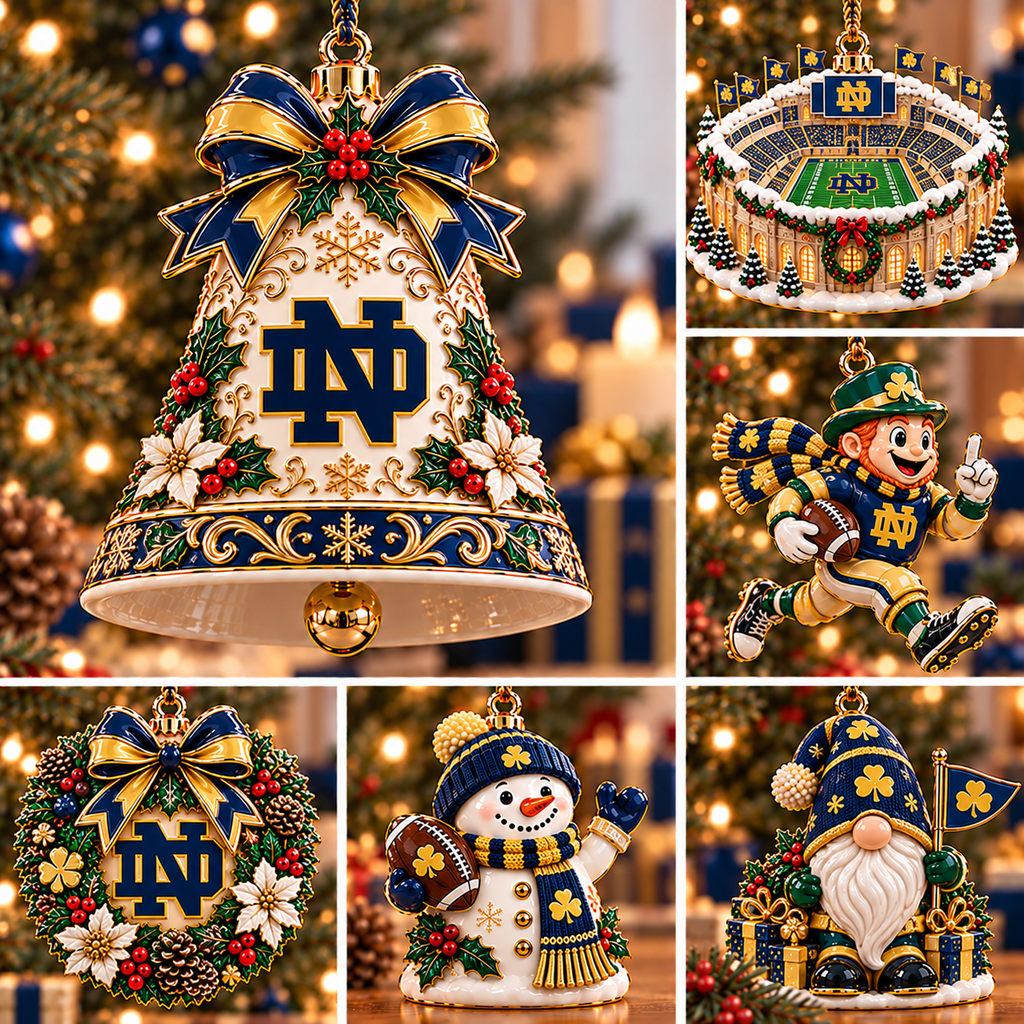 NDFI Premium Christmas Tree Ornament Set BMD