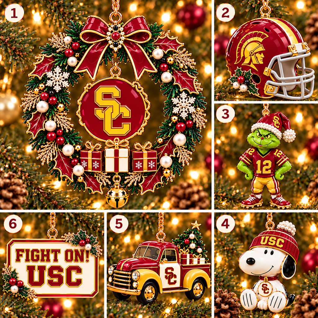 USC Christmas Ornament PNPA