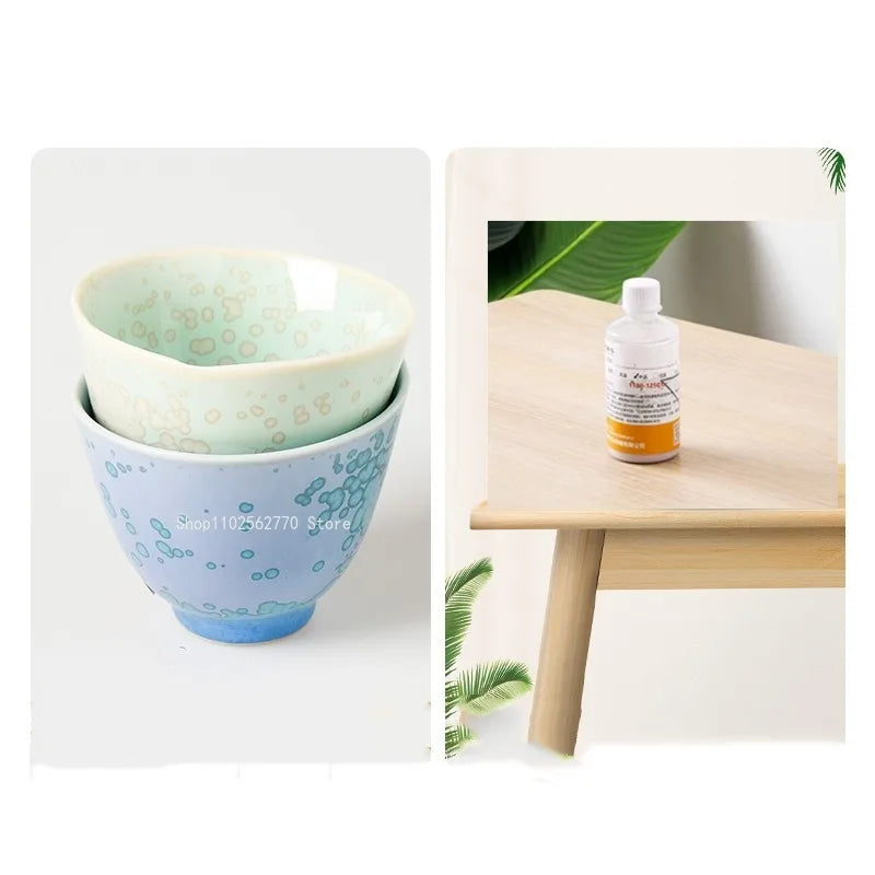300ml/ Bottle Ceramic Glaze Pigment Medium-high Temperature Art Glaze Does Not Fade DIY Ceramic Craft Products Decorative Paint