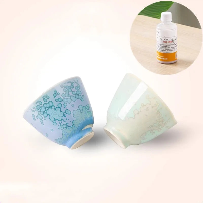 300ml/ Bottle Ceramic Glaze Pigment Medium-high Temperature Art Glaze Does Not Fade DIY Ceramic Craft Products Decorative Paint