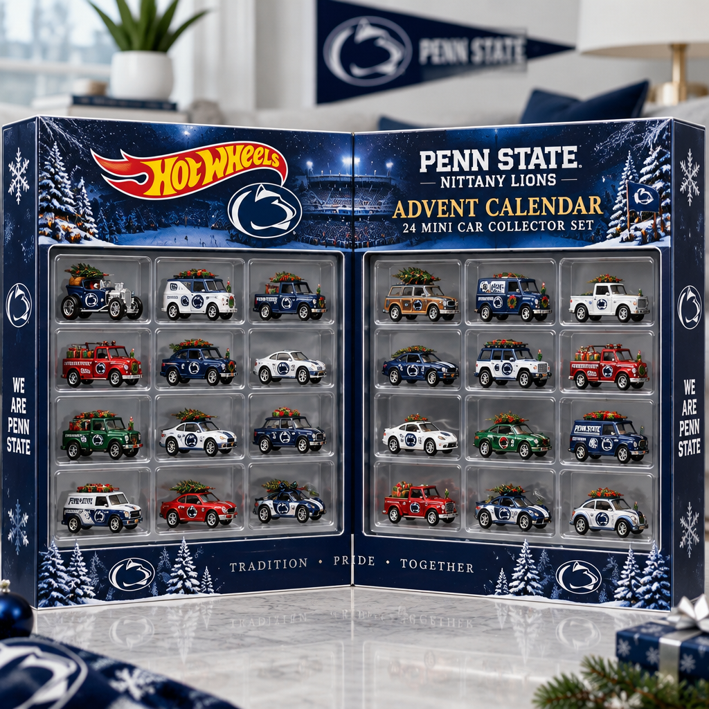 Penn State Nittany Lions Premium Mini Car Advent Calendar