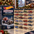 Gonzaga Bulldogs Premium Mini Car Advent Calendar