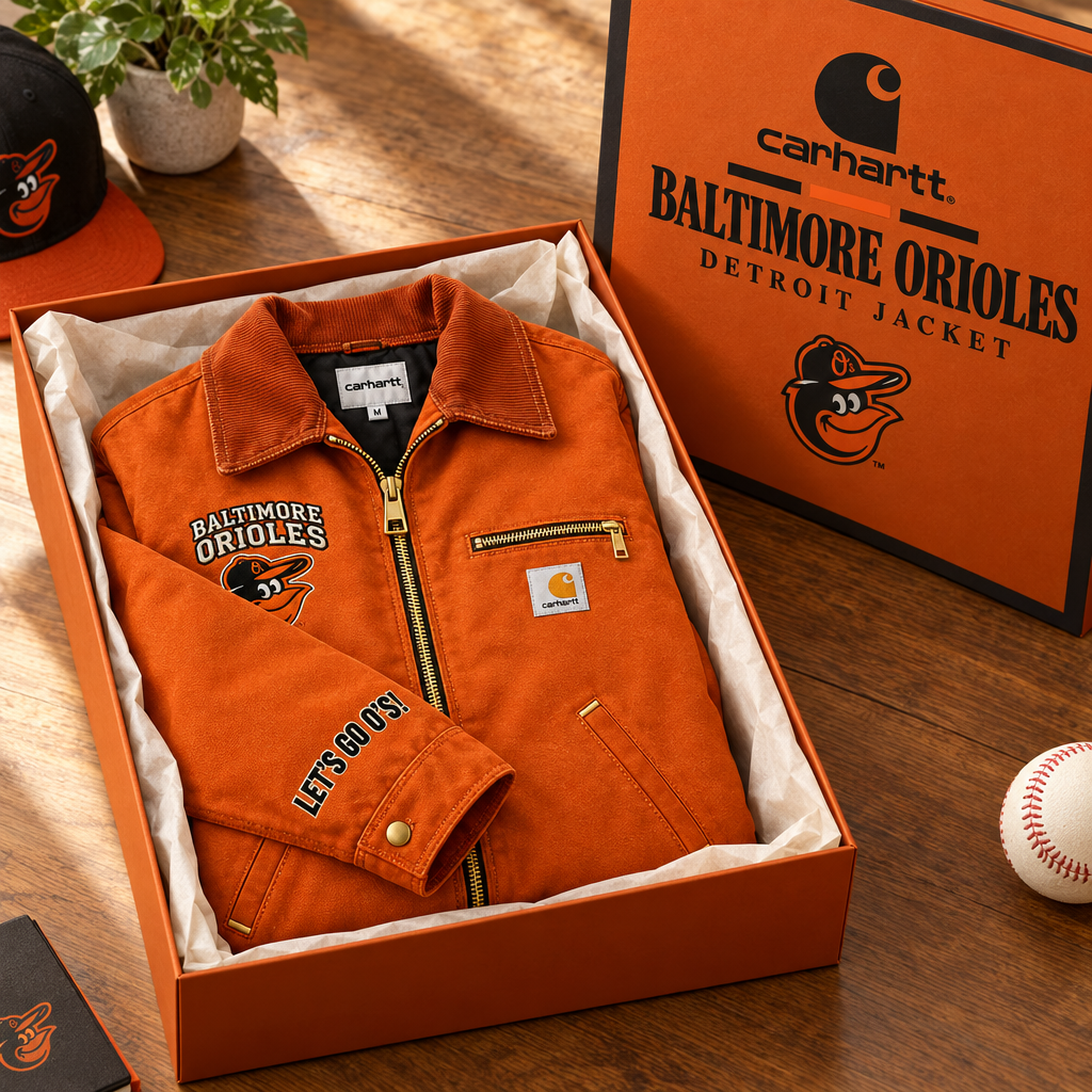 Baltimore Orioles Embroidered Detroit Jacket