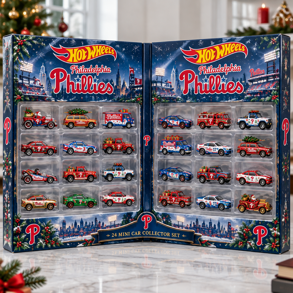 Philadelphia Phillies Premium Mini Car Advent Calendar