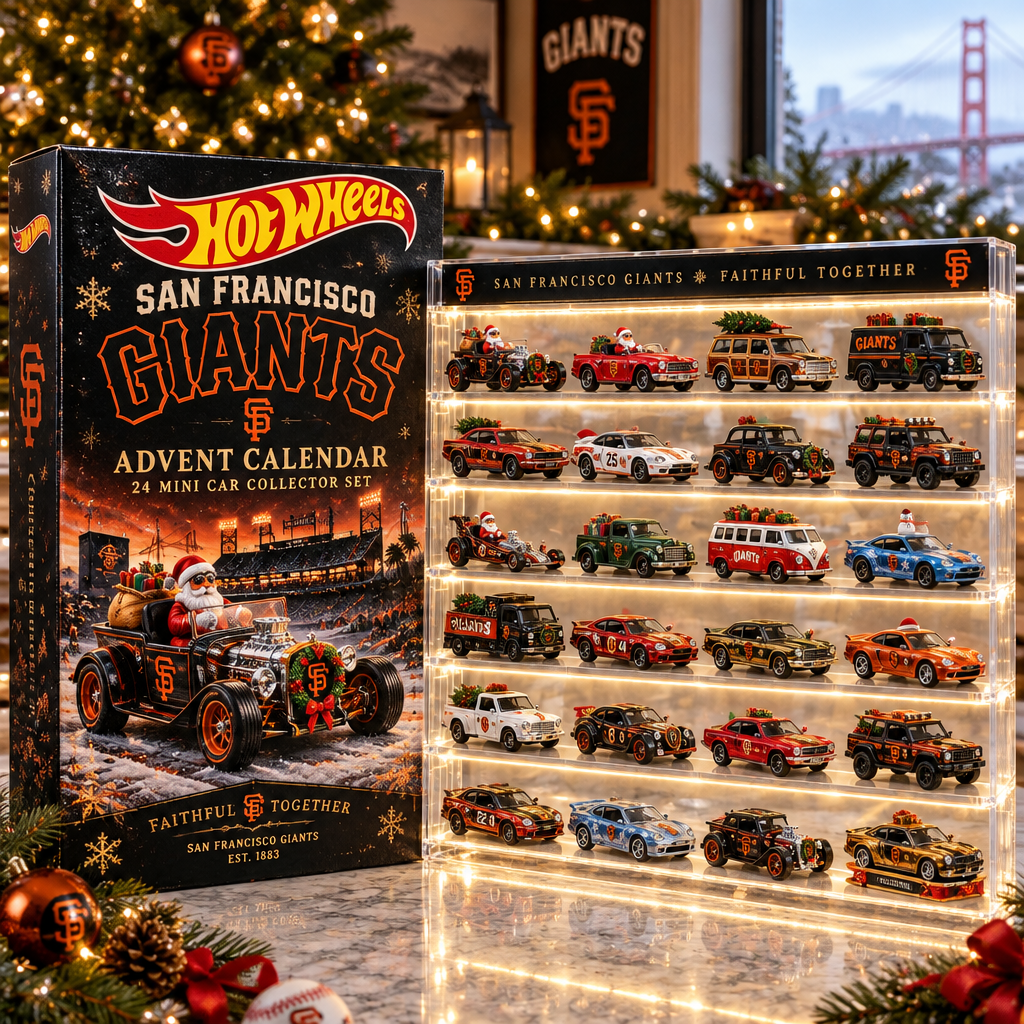 San Francisco Giants Premium Mini Car Advent Calendar
