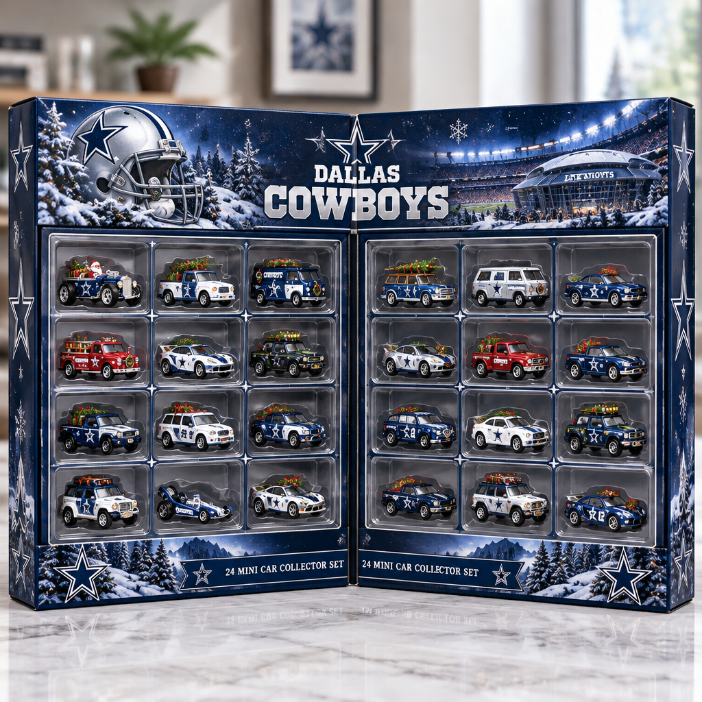 Dallas Cowboys Premium Mini Car Advent Calendar