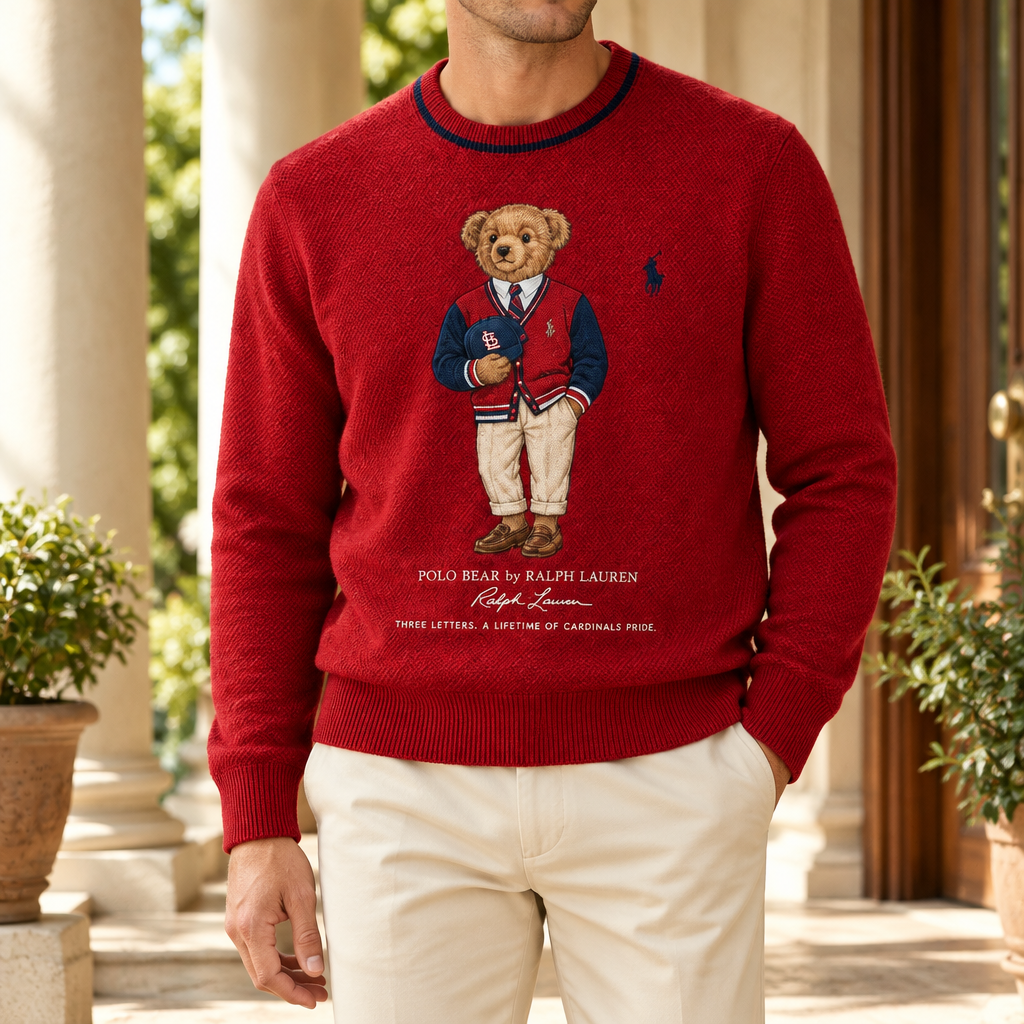 St Louis Cardinals Premium Crewneck Sweater